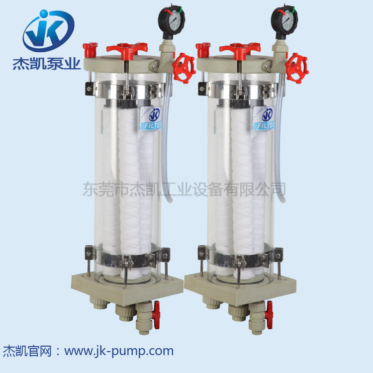 電鍍過濾機(jī)是裝軟管還是硬管呢？杰凱幫你完成。